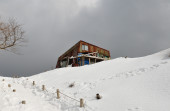 塔ノ岳山頂近く